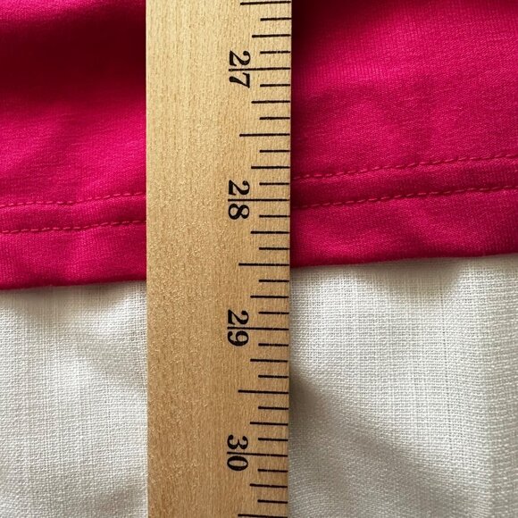 Tommy Hilfiger Sport Stripe Tank Dress Elasticized Waist Red/White Large - Picture 8 of 9